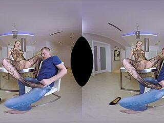 Nikky Dream's Intense VR Anal Footjob Hardcore!