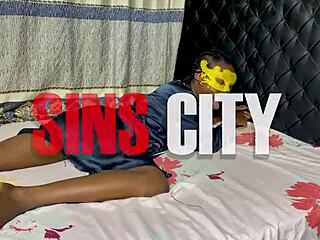 Petite ebony takes massive black cock! 🍆🔥