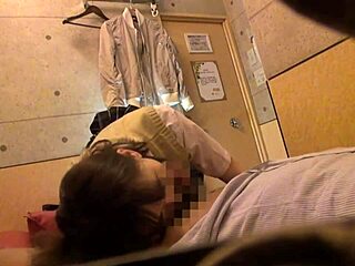 japanese bbw whispers during secret hidden cam ass massage