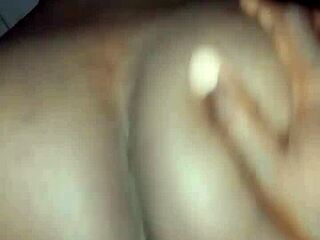 Sexy Ebony Rides Massive Black Cock Hard