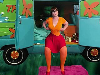 i can't stop deepthroating granny velma's cock