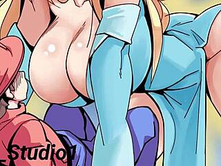 Mairo Peach Queen Grows Huge Tits In Giantess Sex