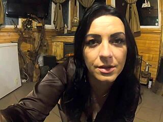 stepmom strips romantically ripping clothes just for you