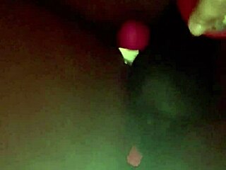 muscular ebony bbw's big pussy stretched pov by girlfriend's strap-on passion