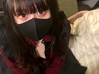 18yo college girl gets choked and fucked rough pov