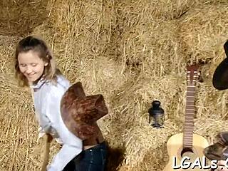 Legal age teen lesbians share juicy wet pussies in hardcore group toy fuck orgy