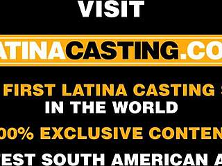 Curvy Latina Slut Begs Casting Agent's Big Cock Harder