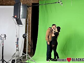 jizzy black teen small tits monster cock interracial hardcore facial