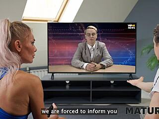 lonely mature milf soothed by huge cock mouthfuck