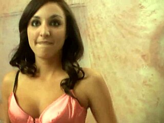 jenny welch auditions as sexy pantyhose model