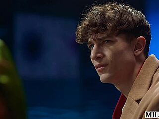 married redhead lauren phillips dped hard by two studs in wedding heels