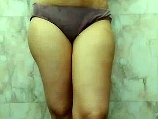 Chubby Indian Lesbian Fingers Fat Pussy In Bath Dirty Talk
