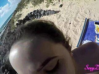 whoa sizzle on shoreline! sexydeas spicy pov doggystyle beach adventure with ass shaking and wet pussy 🔥🏖️🍑