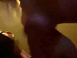 Hey babe, watch my wife suck at gloryhole then get caught flashing in public car! 😈🍆🚗