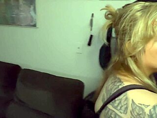 best friend's milf gives epic sloppy blowjob cum blast