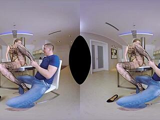 Nikky Dream's Intense VR Anal Footjob Hardcore!