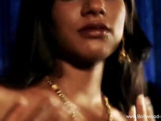 Experienced Indian brunette dances nude teasing intimate erotic softcore lust