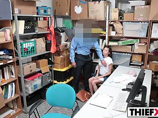 burglar teen chooses cop's monster cock over jail?