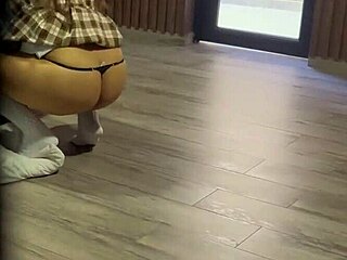juicy teen rips clothes anal toy-fucking her moans make me explode