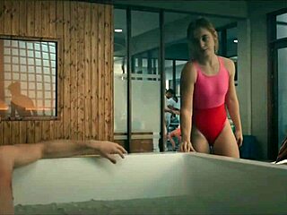 Clara Galle Blonde Pool Sport Sri Lankan Celebrity Compilation Part 2