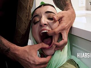 Step bro trains arab sis haram pussy fuck 😈