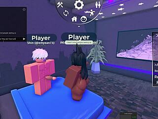 egyptian slut fucked hard in roblox condo game