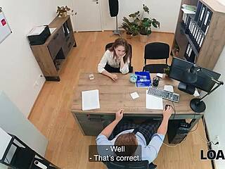 Una Fairy craves office table stranger fucks!