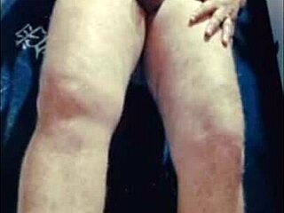 yo, this naughty naked dude flashes his monster cock everywhere in homemade vids