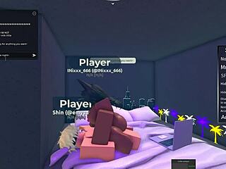 egyptian slut fucked hard in roblox condo game
