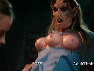 Dick-Stealing Demon Ravages Innocent Submissives