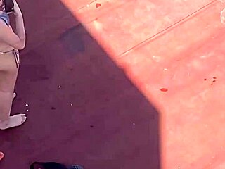 neighbors lounge in bikinis soaking up terrace sun part 4