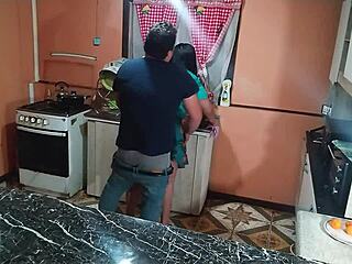 Intense Kitchen Passion With Horny Wife