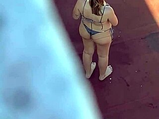 neighbors lounge in bikinis soaking up terrace sun part 4