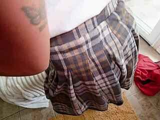 stepsis models uniform driving him wild with lust