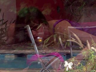 Alexandra Silk takes monster cock creampie in interracial threesome