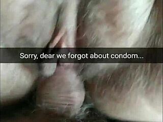 girlfriend takes creampie deep in her ovulating pussy cuckold style