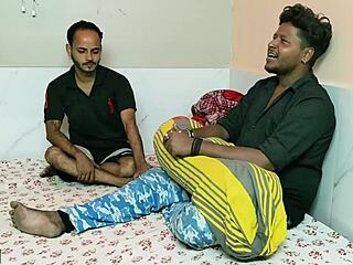 caught banging hot asian bent over bed doggystyle