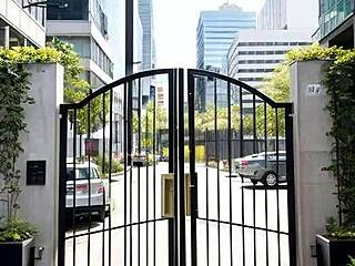 mature redhead wife dances teasingly in leather boots on bus