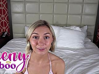 Chloe Temple gets creampie in student teacher roleplay arrangement with pussy licking