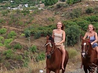 Softly bouncing natural breasts tease non-nude