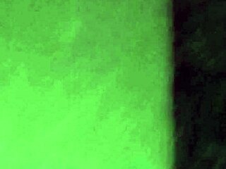 flashing natural tits privately on warm night prowl