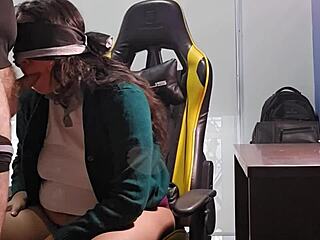 milking mexican student's tits while teacher fucks