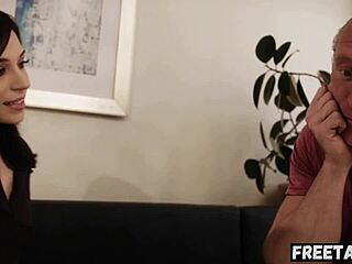 sleepover turns horny with stepdad's monster cock creampie