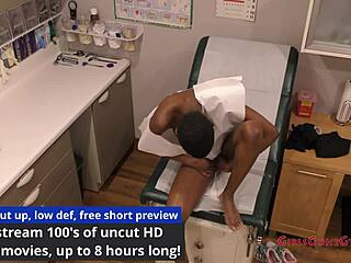 soccer star jewel gets tanned shaved pussy examined hospital fetish
