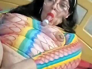 your favorite chubby latina whore strips her saggy tits slow