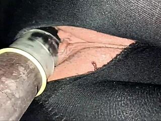 Holy shit, street slut's wet pussy endures triple anal frenzy!