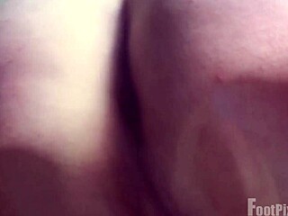 mckensie soles teased from below in leg fetish closeup