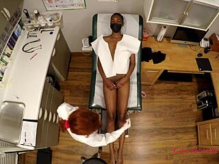 soccer star jewel gets tanned shaved pussy examined hospital fetish