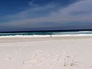 she deepthroated me on the beach with everyone watching