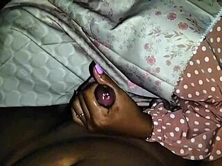 Indonesian amateur handjob blowjob ends in hot cumshot